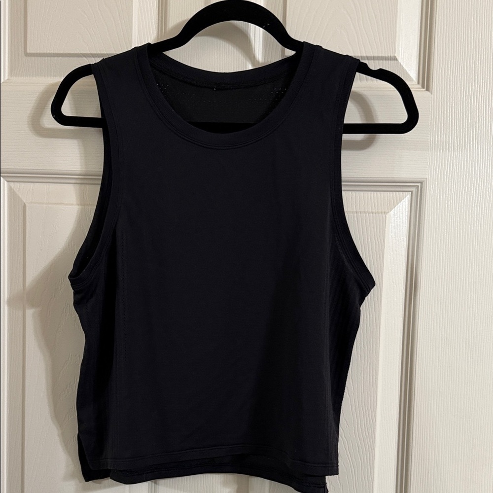 lululemon athletica Black Muscle Tee